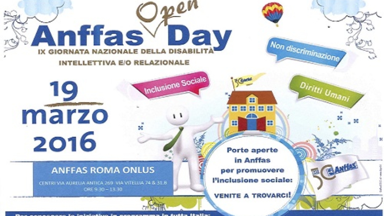 Anffas Open Day 19 Marzo 2016